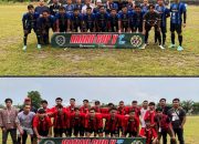 Glora FC vs Rantau FC dalam Ajang Hanau Cup di Stadion MTQ Kabupaten Seruyan