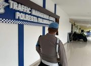 Sipropam Polresta Palangka Raya Cek Kondisi Keamanan Mako saat Akhir Pekan 