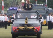 Sambut Hut Bhayangkara Ke-78, Ditsamapta Polda Kalteng Menghadiri Kegiatan Upacara Serta Syukuran.