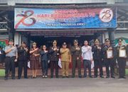 Komandan Kodim 1015/Sampit Hadiri Upacara Peringatan Hari Bhayangkara Ke 78.