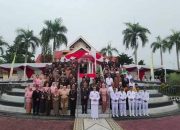 Perkuat Sinergi TNI POLRI, Dandim 1017/Lmd hadiri Upacara HUT Bhayangkara ke 78