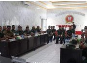 Kodim 1011/Klk Terima Kunker Tim Was Current Audit Itdam Xll/TPR 