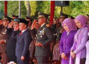 Danrem 102/Pjg hadiri Upacara Hari Bhayangkara ke-78 Tahun 2024 Polda Kalteng.