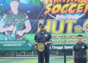 Pangdam Tanjungpura Buka Turnamen Mini Soccer Dalam Rangka HUT ke-66 Kodam XII/Tpr