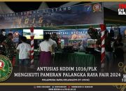 Antusias Kodim 1016/Plk Mengikuti Pameran Palangka Raya Fair 2024