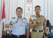 Danlanud Iskandar Terima Audiensi Taruna AAU, Putra Kalimantan Tengah 