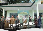 Dandim Resmikan Pos Bindu Persit KCK Kodim 1014/Pbn