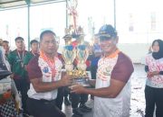 Pangdam Tanjungpura Serahkan Piala dan Hadiah Kejuaraan Bola Voli HUT ke-66 Kodam XII/Tpr
