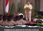 Pembekalan Menhan RI Kepada Capaja TNI-Polri Tahun 2024