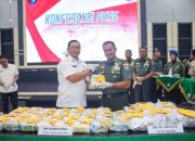Tepat di Hari Jadi Satuan, Pangdam Tanjungpura Serahkan Puluhan Kilo Sabu dan Ribuan Butir Ekstasi ke BNNP Kalbar