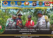 Cegah Karhutla, Babinsa Koramil 1016 -1/Pahandut Laksanakan Patroli