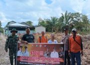 Babinsa Koramil 1015-04/Baamang Besinergi Sosialisasi Bahaya Kebakaran Hutan dan Lahan