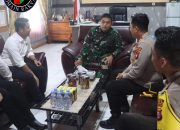 Jalin Sinergitas TNI-Polri, Dandim 1015/Sampit Terima Kunjungan Kapolres Kotim