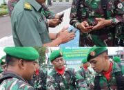 Cegah Judi Online, Dandim Cek HP Anggota