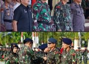 Kasrem 102/Pjg Hadiri Upacara SerahTerima Jabatan Dansat Brimob 