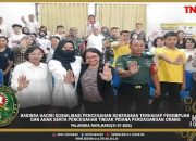 Babinsa Hadiri Sosialisasi Pencegahan Kekerasan Terhadap Perempuan Dan Anak Serta Pencegahan Tindak Pidana Perdagangan Orang