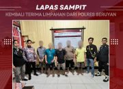 Lapas Sampit Kembali Terima Limpahan Dari Polres Seruyan