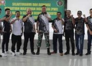 Jalin Silahturahmi, Dandim 1012/Btk Terima Audiensi PWI Kabupaten Barito Selatan 