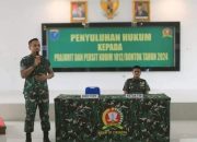 Prajurit Dan Persit Kodim 1012/Btk, Terima Penyuluhan Hukum Dari Kumdam XII/Tanjungpura