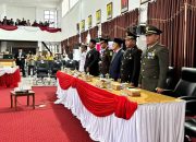 Komandan Kodim 1015/Sampit Hadiri Rapat Paripurna Pengambilan Sumpah/Janji Anggota DPRD