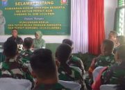 Kunjungan Kerja Perdana Dandim 1014/Pbn Ke Koramil 01/Arut Selatan