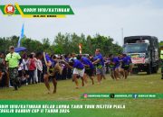 Kodim 1019/Katingan Gelar Lomba Tarik Truk Militer Piala Bergilir Dandim Cup II Tahun 2024