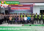 Kodim 1019/Katingan Ikuti Simulasi Sispamkota Jelang Pilkada 2024