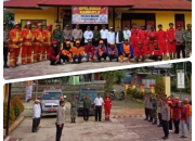 Antisipasi Karhutla, Babinsa Kolam Hadiri Apel Kesiapsiagaan dan Sarpras