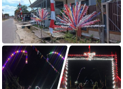 Gotong Royong dan Kreativitas, Warga Pembuang Hulu Semarakkan HUT RI ke-79 dengan Lomba Kebersihan dan Dekorasi