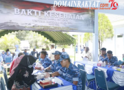 Bakti Kesehatan Lanud Iskandar, TNI Hadir di Tengah-tengah Masyarakat 
