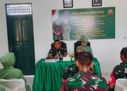 Dandim 1014/Pbn Lanjutkan Kunjungan Kerja ke Koramil Jajaran