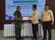 Menjadi Narasumber, Dandim 1014/Pbn Berikan Materi Bela Negara Dan Wawasan Kebangsaan Kepada Mahasiswa Baru Stikes Borneo Cendekia Medika