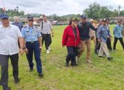 Danlanud Iskandar Kawal Kunker Menteri LHK RI Ke Lamandau 