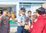 DANLANUD ISKANDAR SAMBUT MENTERI LHK, LANUD ISKANDAR SIAP DUKUNG OPSBANG