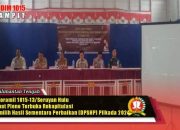 Babinsa Koramil 1015-13/Seruyan Hulu hadiri Rapat Pleno Terbuka Rekapitulasi Daftar Pemilih Hasil Sementara Perbaikan (DPSHP) Pilkada 2024
