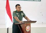 Kodim 1011/Klk Terima Kunjungan Asnis Gar Binter Koramil dari Pusterad.