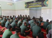 Meneladani Akhlak Rasulullah Dalam Peringatan Maulid Nabi Muhammad SAW di Kodim 1014/Pbn