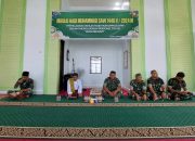 Teladani Ahklak Nabi, Kodim 1011/Klk Gelar Peringatan Maulid Nabi Muhammad SAW.