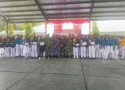 Meriahkan HUT Ke-79 TNI, Kodim 1014/Pbn Gelar Lomba PBB Antar Pelajar