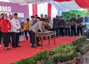 Wakapolresta Palangka Raya Hadiri Deklarasi Damai Pilkada Serentak