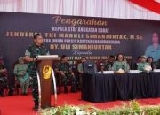 Korem 102/Pjg Terima Kunjungan kerja Kasad. 