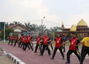 Polres Katingan Gelar Tes Kesamaptaan Jasmani dan Bela Diri, Tingkatkan Stamina Personel untuk Tugas Kepolisian