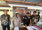 Kasatreskrim Polresta Palangka Raya dan Kapolsek Pahandut Release Kasus Kebakaran Rumah