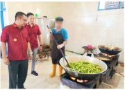 Tinjau Dapur Lapas Sampit Kalapas Pastikan Pengolahan Bahan Makanan Berjalan Baik