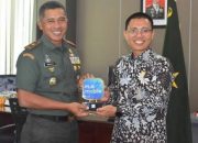 Perkuat Sinergi, Danrem 102/Pjg Terima Kunjungan Silaturahmi GM PLN Kalselteng