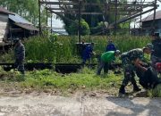 Memperingati HUT ke-79 TNI, Kodim 1015/Sampit Gelar Bakti Sosial dan Gotong Royong di Mentaya Hilir Selatan