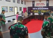 Personel Kodim 1013/Mtw Gelar Doa Bersama Menjelang Peringatan HUT TNI ke-79 Tahun 2024