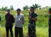 Danrem 102/Pjg Tinjau langsung Pembekalan pertanian