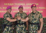 Danbrigif 1 Marinir Pimpin Serah Terima Jabatan Perwira Staf Brigif 1 Marinir. 