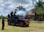 Tingkatkan Kemampuan, Batalyon B Pelopor Uji Coba Senjata Vulcano dan Infinite Anti Huruhara